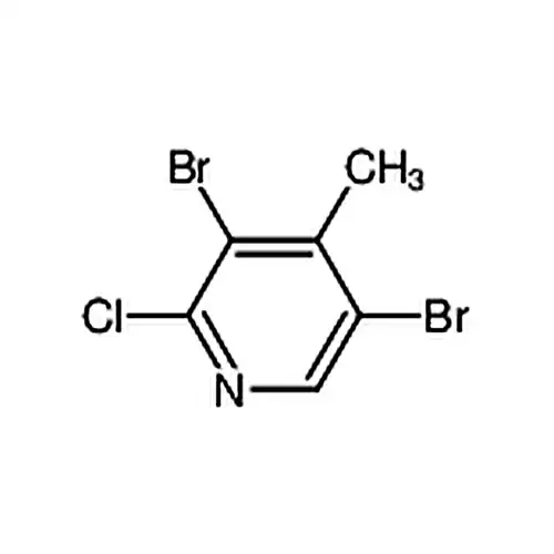 2-氯-3，5-二溴-4-甲基吡啶