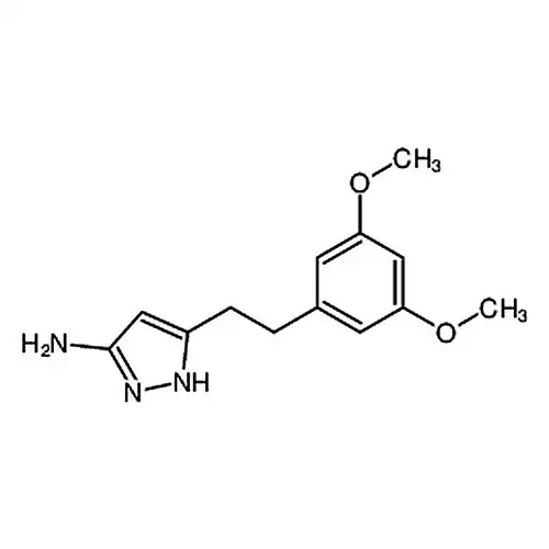 5-(3,5-二甲氧基苯乙基)-1H-吡唑-3-胺