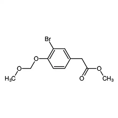 2-(3-溴-4-(甲氧基甲氧基)苯基)乙酸甲酯