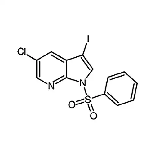5-氯-3-碘-1-(苯基磺酰基)-1H-吡咯并[2,3-b]吡啶