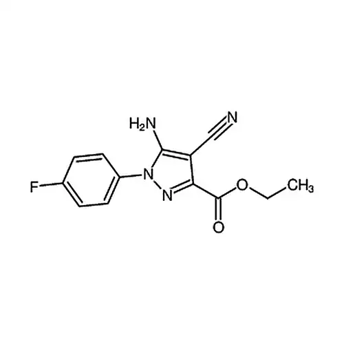 5-氨基-4-氰基-1-(4-氟苯基)-1H-吡唑-3-甲酸乙酯