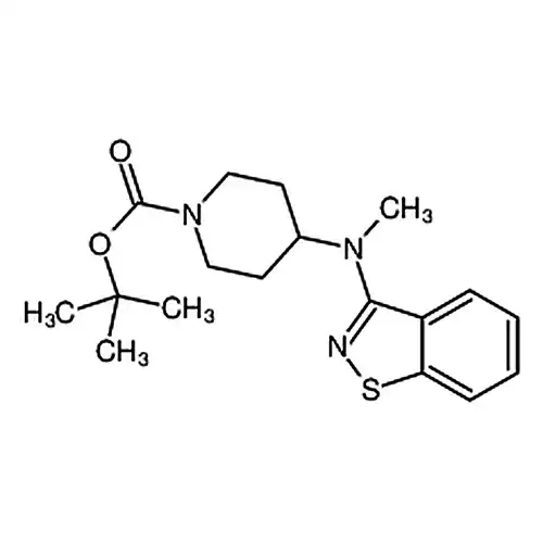 4-(苯并[D]异噻唑-3-基-甲基-氨基)-哌啶-1-羧酸叔丁酯