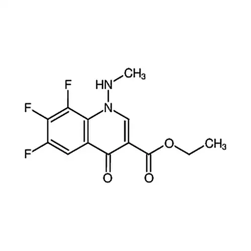6，7，8-三氟-1-(甲基氨基)-4-氧代-1，4-二氢喹啉-3-甲酸乙酯