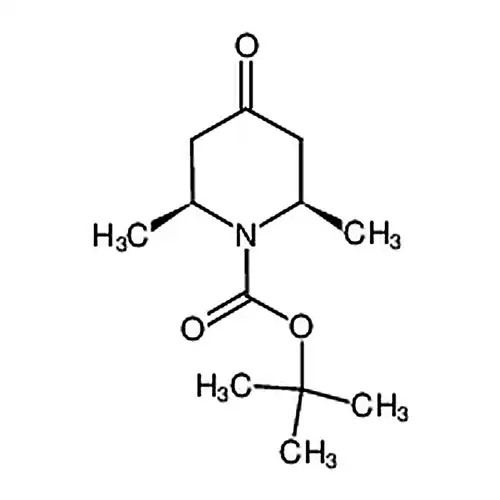 顺式-2，6-二甲基-4-氧代哌啶-1-羧酸叔丁酯