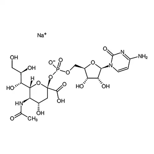 (2R,4S,5R,6R)-5-乙酰氨基-2-(((((2R,3S,4R,5R)-5-(4-氨基-2-氧代嘧啶-1(2H)-基)-3,4-二羟基四氢呋喃-2-基)甲氧基)(羟基)磷酰基)氧基)-4-羟基-6-((1R,2R)-1,2,3-三羟基丙基)四氢-2H-吡喃-2-羧酸钠盐