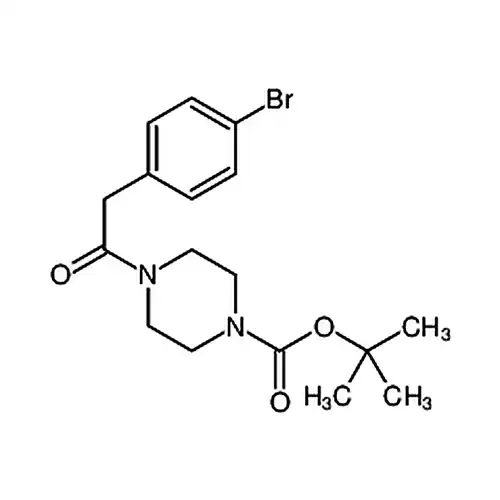 叔-丁基 4-(2-(4-溴苯基)乙酰基)哌嗪-1-羧酸酯