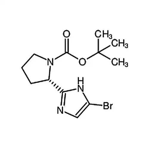 (S)-2-(5-溴-1H-咪唑-2-基)吡咯烷-1-甲酸叔丁酯