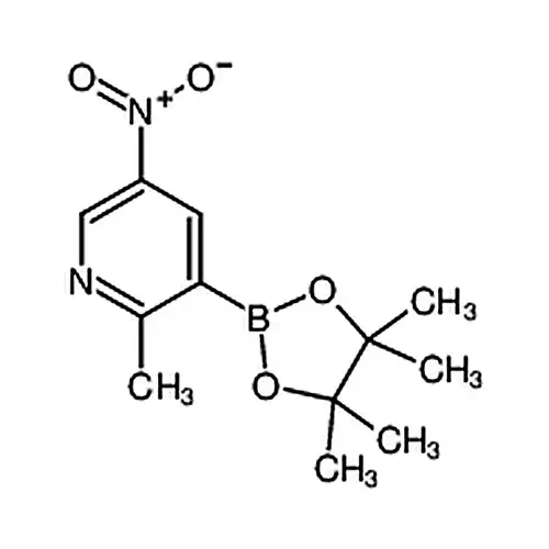 2-甲基-5-硝基-3-(四甲基-1，3，2-二氧硼杂环戊烷-2-基)吡啶