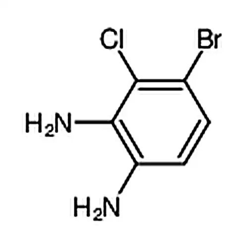 4-溴-3-氯邻苯二胺