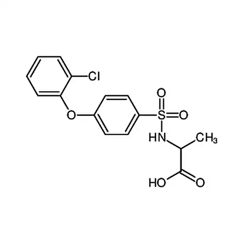 N-[4-(2-氯苯氧基)苯基磺酰基]-DL-丙氨酸