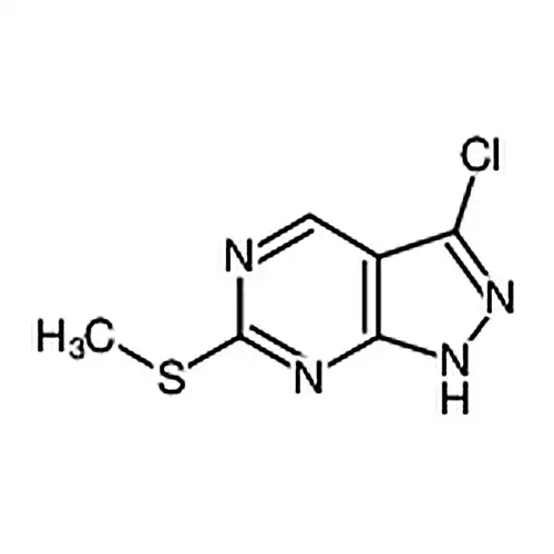 3-氯-6-(甲硫基)-1H-吡唑并[3,4-d]嘧啶