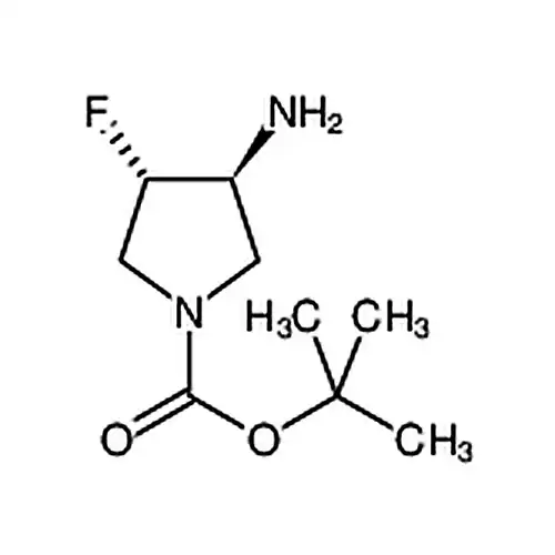 (3S，4S)-3-氨基-4-氟-1-吡咯烷甲酸叔丁酯