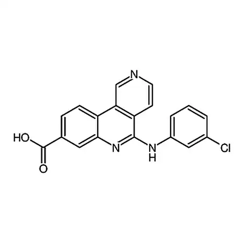 5-((3-氯苯基)胺)苯并-[c][2,6]萘啶-8-羧酸