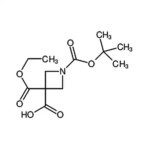 1-[(叔丁氧基)羰基]-3-(乙氧基羰基)氮杂环丁烷-3-羧酸