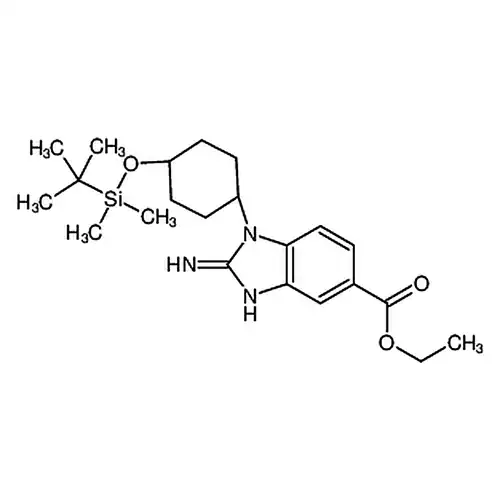 1H-苯并咪唑-5-羧酸，2-氨基-1-[反式-4-[[(1，1-二甲基乙基)二甲基甲硅烷基]