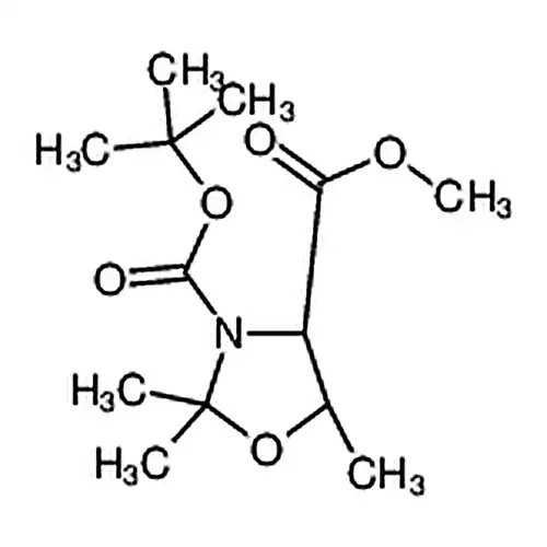 (4R,5S)-2,2,5-三甲基恶唑烷-3,4-二甲酸3-叔丁基4-甲酯