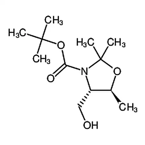 (4S,5S)-4-(羟甲基)-2,2,5-三甲基恶唑烷-3-甲酸叔丁酯