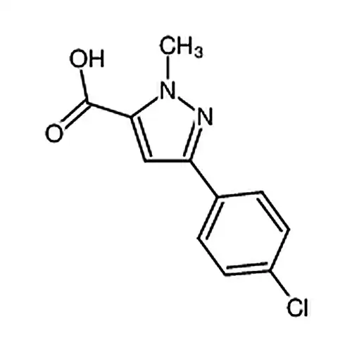 3-(4-氯-苯基)-1-甲基-1H-吡唑-5-甲酸