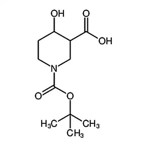 1-(叔丁氧基羰基)-4-羟基哌啶-3-甲酸