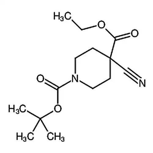1-叔丁基4-乙基4-氰基哌啶-1，4-二甲酸酯