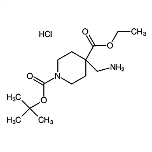 1-(叔丁氧羰基)-4-氨甲基哌啶-4-羧酸乙酯