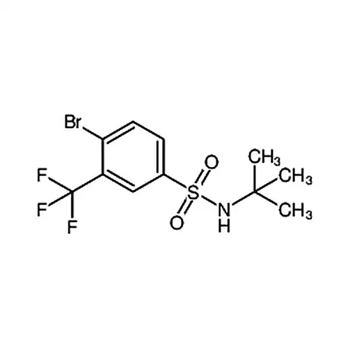 4-溴-N-(叔丁基)-3-(三氟甲基)苯磺酰胺