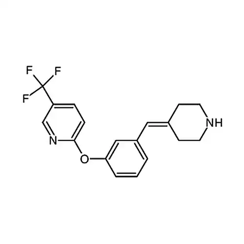 2-(3-(哌啶-4-亚基甲基)苯氧基)-5-(三氟甲基)吡啶