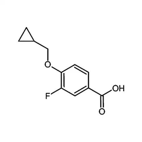 4-(环丙基甲氧基)-3-氟苯甲酸