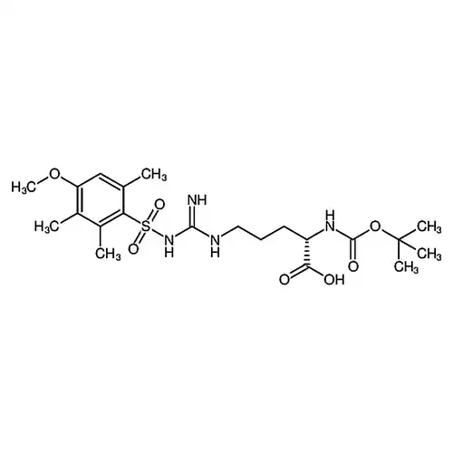 N^a-Boc-N^w-(4-甲氧基-2,3,6-三甲基苯基磺酰基)-L-精氨酸