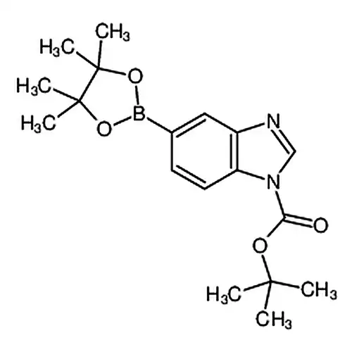 N-Boc-苯并咪唑-5-硼酸频那醇酯
