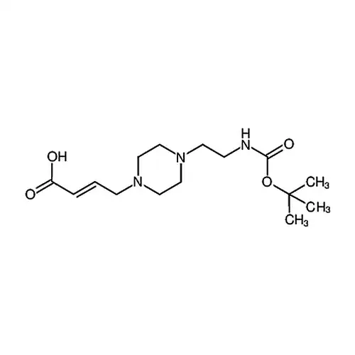 (E)-4-(4-(2 - ((叔丁氧基羰基)氨基)乙基)哌嗪-1-基)丁-2-烯酸