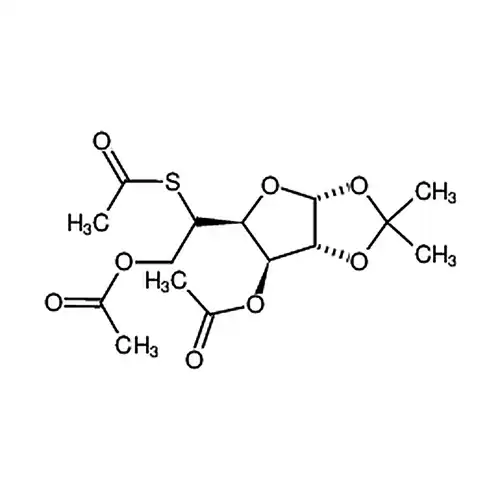 3，6-二-O-乙酰基-5-S-乙酰基-5-脱氧-1，2-O-异亚丙基-α-D-呋喃葡萄糖
