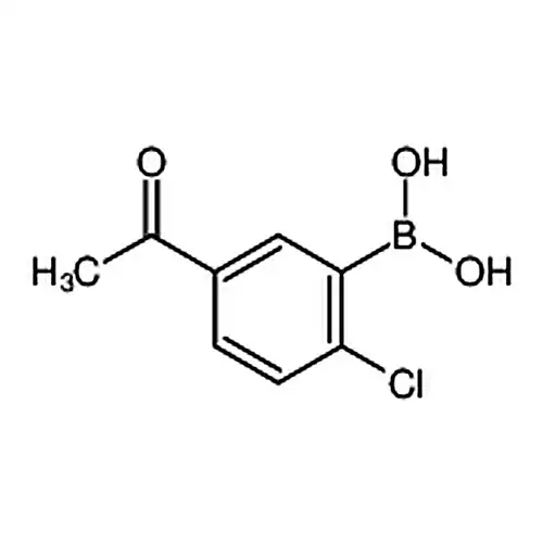 5-乙酰基-2-氯苯基硼酸(含不等数量的酸酐)