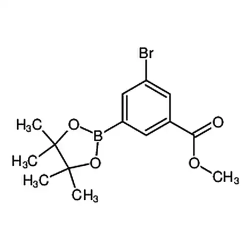 3-溴-5-(4,4,5,5-四甲基-1,3,2-二氧硼杂环戊烷-2-基)苯甲酸甲酯