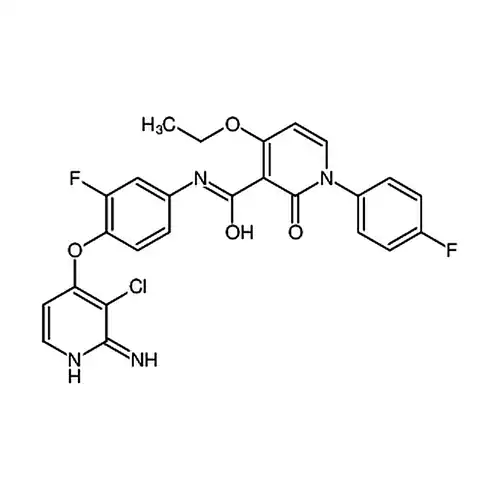 N-[4-[(2-氨基-3-氯-4-吡啶)氧基]-3-氟苯基]-4-乙氧基-1-(4-氟苯基)-1,2-二氢-2-氧代-3-吡啶羧酰胺