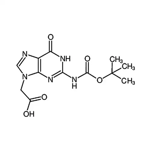 2-(2-((叔丁氧羰基)氨基)-6-氧代-1H-嘌呤-9(6H)-基)乙酸