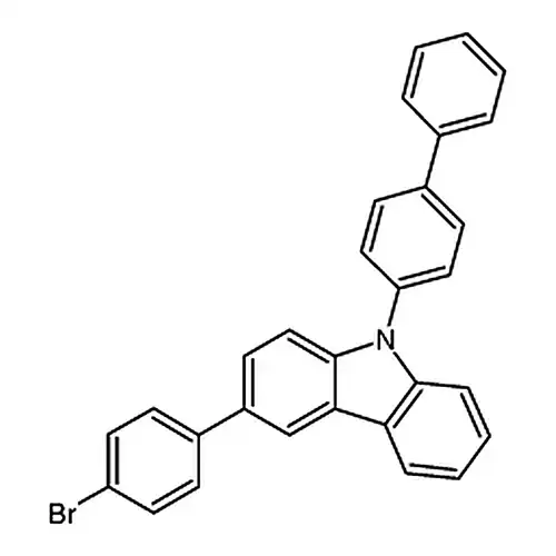 9-(4-联苯基)-3-(4-溴苯基)咔唑