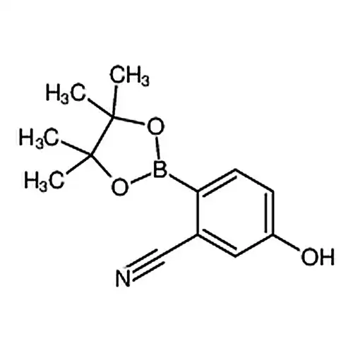 5-羟基-2-(4,4,5,5-四甲基-1,3,2-二氧硼杂环戊烷-2-基)苄腈