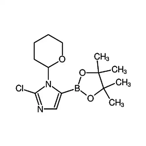 2-氯-1-(四氢-2H-吡喃-2基)-1H-咪唑-5-硼酸频哪醇酯