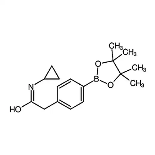 N-环丙基-2-(4-(4,4,5,5-四甲基-1,3,2-二氧硼杂环戊烷-2-基)苯基)乙酰胺