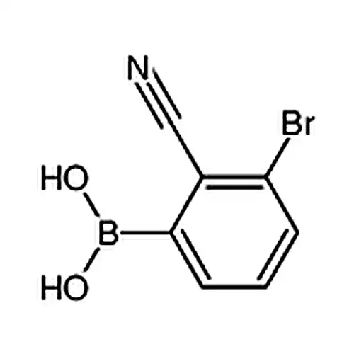(3-溴-2-氰基苯基)硼酸