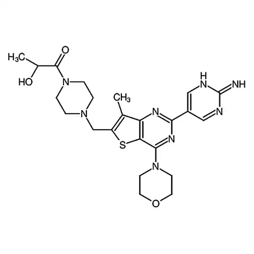 (S)-1-[4-[[2-(2-氨基嘧啶-5-基)-7-甲基-4-(吗啉-4-基)噻吩并[3,2-d]嘧啶-6-基]甲基]哌嗪-1-基]-2-羟基丙-1-酮