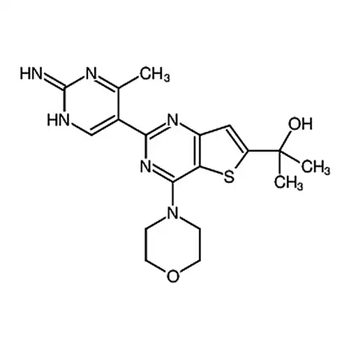 2-(2-氨基-4-甲基-5-嘧啶基)-ALPHA，ALPHA-二甲基-4-(4-吗啉基)噻吩并[3，2-D]嘧啶-6-甲醇