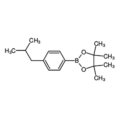 2-(4-异丁基苯基)-4,4,5,5-四甲基-1,3,2-二氧硼杂环戊烷