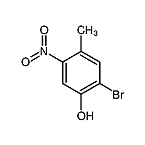 2-溴-4-甲基-5-硝基苯酚
