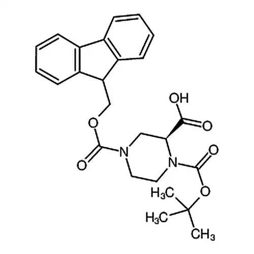 (S)-1-N-Boc-4-N-Fmoc-哌嗪-2-羧酸