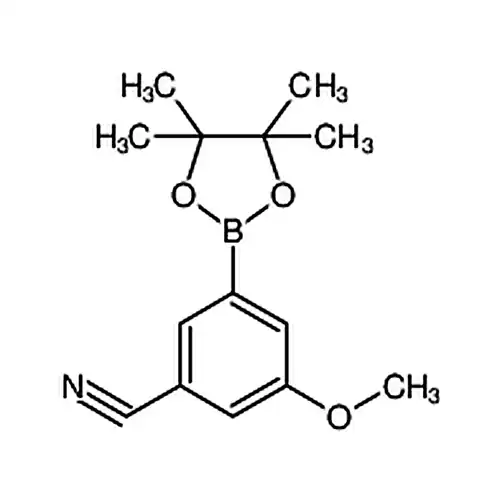 3-甲氧基-5-(4,4,5,5-四甲基-1,3,2-二氧硼杂环戊烷-2-基)苯甲腈