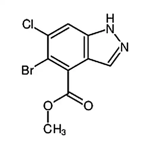 5-溴-6-氯-1H-吲唑-4-甲酸甲酯