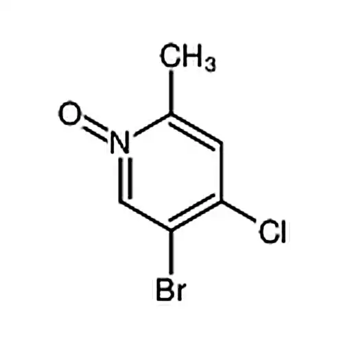 5-溴-4-氯-2-甲基吡啶 1-氧化物