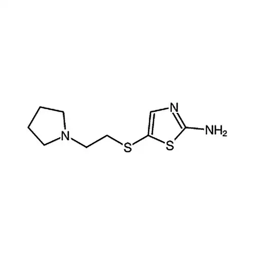 5-(2-(吡咯烷-1-基)乙硫基)噻唑-2-胺